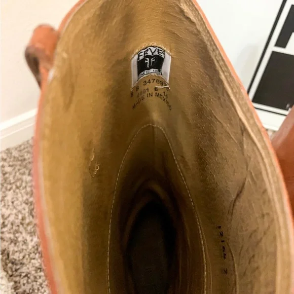 Gently worn Frye, leather Riding Boots - Picture 5 of 5